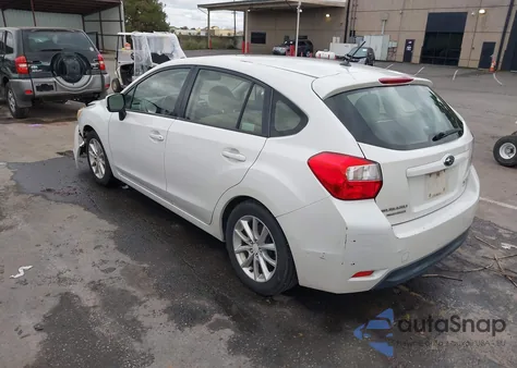 2014 Subaru Impreza 2.0I Premium from USA, damaged, VIN JF1GPAC6XEH329254